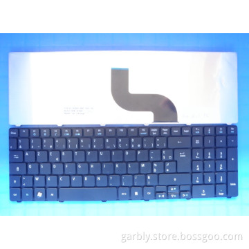 Laptop Keyboard for Acer As5741g 5810t Black Layout Sp/French/Fr